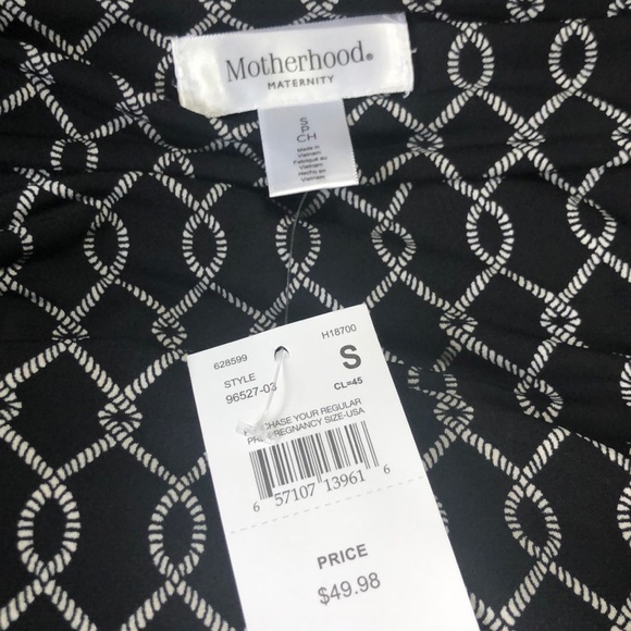 NWT! Motherhood Maternity waist tie surplice dress - Picture 5 of 5